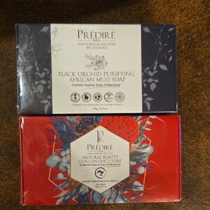 Black Orchid & Natural Beauty Soap Duo - Red and Purple